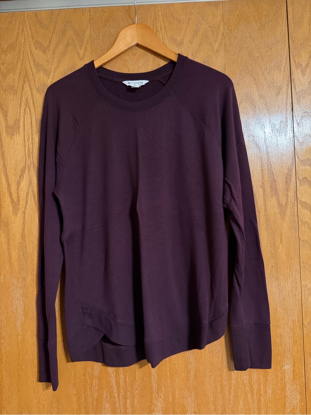 Athleta Plum Crewneck Sweater